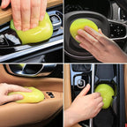 Car Cleaning Gel for Car Cleaning Putty Car Putty Car Interior Cleaner Auto Detail Tools Car Cleaning Slime Car Accessories White Elephant Gifts for Men Women Adults Stocking Stuffers 2 Pack