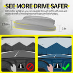 Car Seat Cushion - Comfort Memory Foam Seat Cushion for Car Seat Driver, Tailbone (Coccyx) Pain Relief, Car Seat Cushions for Driving (Gray)