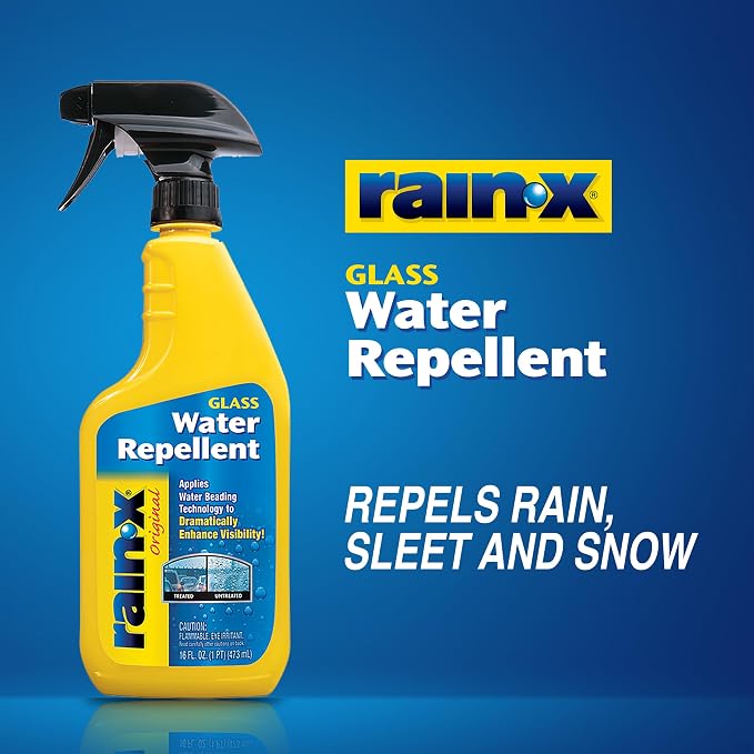 630529 Glass Treatment Trigger, 16 fl oz - Exterior Glass Treatment to Drastically Improve Wet Weather Driving Visibility During All Weather Conditions (Pack of 2)
