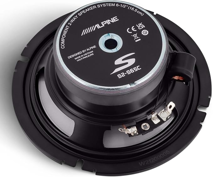 S2-S65C, S Series 6.5" 2-Way Hi-Res Speakers + Sound Damping Kit Bundle