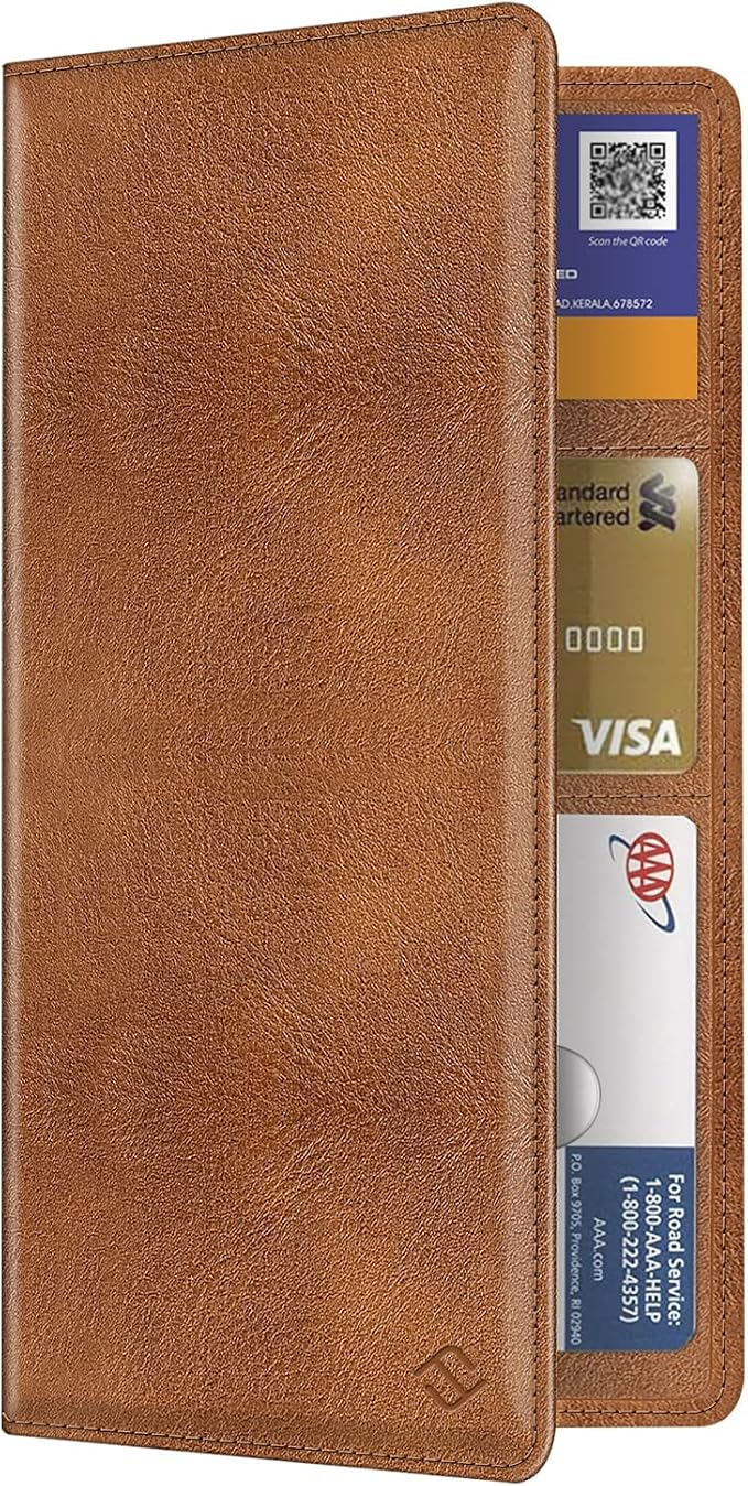 Car Registration and Insurance Card Holder, Vehicle Glove Box Card Organizer Wallet Automobile Accessories for License