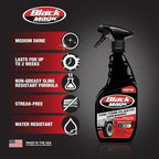 120230 Tire Trim Plastic Dressing, Medium Shine, Streak-Free, Water Resistant & Non-Greasy Formula for Tires, Trim & Plastic, Lasts Up to 2 Weeks - 16 Fl Oz