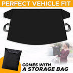 Snow Cover for Toyota Tacoma | Heavy-Duty Windshield Cover for Ice and Snow Protection | 600D Oxford Winter Car Cover with S-Hook Straps