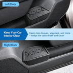 (2Pack) 2026 RAV4 Door Trash Can for Toyota R AV4 (LE/SE/XLE Premium/Woodland/XSE/Limited/GR Sport), Durable &Waterproof Door Side Garbage Can Insert 2026 R AV4 Accessories (Left&Right w/Lid)