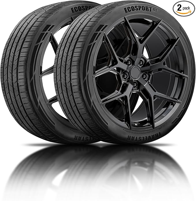 Set of 2 (Two) Ecosport GT Ultra High-Performance 255/30R20 All Season Passenger Tire Set 255/30/20 255/30ZR20XL 92W XL Dual Tread Design for Sports Cars & Luxury Sedans[TIRE ONLY]