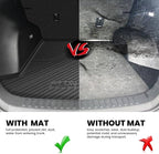 Trunk Mat with Backrest Mat for Chevrolet Chevy Equinox/GMC Terrain 2025 2026 2027 (Only for Fuel, Not Fit EV), All Weather TPE Custom Fit Cargo Mat Trunk Liner with Backrest Mat