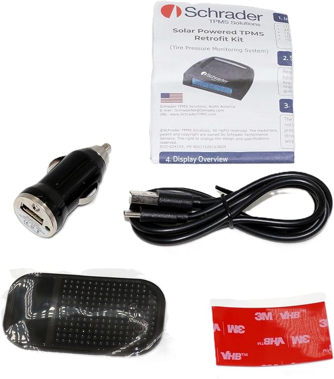 Retrofit Kit Designed For Use On Passenger Vehicles and Light Trucks Built Prior to 2008 Without Factory Installed TPMS. Ideal for Off Road Applications and Classic Collector Cars.