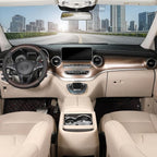 Steering Wheel Cover for Car, Standard Size 14.5-15 inch, Auto Interior Accessories, Black and Dark Brown