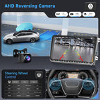 8 Core 6G 128G Android Car Stereo for VW Passat Jetta Tiguan Golf MK5 MK6 T5 EOS Polo with Wireless Carplay Android Auto, 9'' Touchscreen GPS Bluetooth 5G-WiFi FM/RDS DSP Backup Camera SWC
