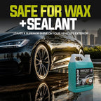 Snow Foam Car Wash Soap & Cleaner Concentrate, Coconut Scent, 1 Gallon - Cleaning Solution for Automotive Vehicles, Vinyl, Aluminum, Wood, & Brick Surfaces, SPX-FCS1G-COC