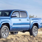 Durable Rain Guards for Toyota Tacoma Double Cab 2016 2017 2018 2019 2020 2021 2022 2023 Window Deflectors, Vent Window Visors, 4 Pieces