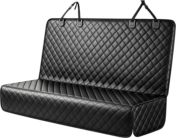 Waterproof Scratchproof Pet Bench Seat Covers for Cars, SUVs, Nonslip Durable Back Seat Cover for Dogs, Washable Backseat Protection