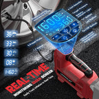 160PSI Cordless Tire Inflator Air Compressor Compatible With Milwaukee 18V Battery, Portable Handheld Air Pump with Digital Pressure Gauge for Cars Motorcycles Bikes Sport Balls (Tool Only)
