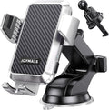 Wireless Car Charger, Phone Holders for Your Car, 15W Auto Clamping Phone Mount Car Accessories for iPhone 16 15 14 13 12 Mini Pro Max, Samsung Galaxy S24 Ultra S23 S22+ Note 20, etc - Silver