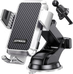 Wireless Car Charger, Phone Holders for Your Car, 15W Auto Clamping Phone Mount Car Accessories for iPhone 16 15 14 13 12 Mini Pro Max, Samsung Galaxy S24 Ultra S23 S22+ Note 20, etc - Silver