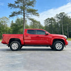 2024 2025 2026 Smoke in-Channel Rain Guards Window Visors Compatible with Toyota Tacoma Double Cab, Window Deflectors Vent Deflector Sun Shade Pickup Truck Accessories 4G Tacoma