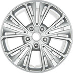 16 Inch Hubcaps Set of 4 – OEM Replacement Snap-On Wheel Rim Covers - Universal Fit Car Wheel Cover for Cars, Trucks, SUV, Vans Durable ABS 5-Spoke Silver Hub-Cap Car Accessories Exterior