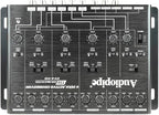 6-Way Active Crossover (XV-6-V15), Multiplier Switch, Compact, Power LED Indicator, Subwoofer Bass Boost, Custom Installation, Remote Bass Knob