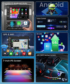 8Core 4G 64G Radio for Ford F150 F250 F350 Fusion Edge Explorer Expedition Car Stereo,7inch 1080P HD IPS Touchscreen,5.0 Bluetooth,Wireless Carplay Android Auto,DSP GPS WiFi FM/RDS AHD Backup Camera