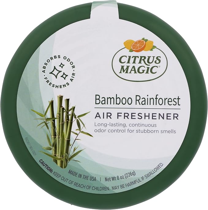 Solid Air Freshener, Bamboo Rainforest, 8 Ounce (Pack of 12)