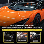 Protect Pro Ceramic Coating for Cars – Professional SiO2 Paint Protection – Up to 4 Years Durability, High Gloss, Scratch Resistance and Hydrophobic Water Beading