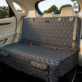 Dog Car Seat Cover for Back Seat, Waterproof Non-Slip Bench Protector for Dogs, Durable 600D Scratch Proof Seat Cover for Hair, Scratches, Travel and Daily Use in Mid-Size Cars, Mid-Size SUVs