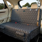 Dog Car Seat Cover for Back Seat, Waterproof Non-Slip Bench Protector for Dogs, Durable 600D Scratch Proof Seat Cover for Hair, Scratches, Travel and Daily Use in Mid-Size Cars, Mid-Size SUVs