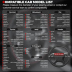 Steering Wheel Cover — Breathable Microfiber Leather Protector