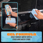 Heavy Duty Water Spot Remover Gel for Paint, Glass, and Metal - Mineral and Water Spot Remover for Cars, Trucks, Motorcycles, RVs & More - 16 oz (2 pack)