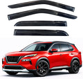 KPY Rain Guards Fit for 2021-2026 Nissan Rogue, Out-Channel Window Visors Vent Wind Deflectors 4PC, Car Accessories for 21-26 Rogue (Excludes Rogue Sport & Select)