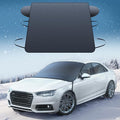 Windshield Cover for Ice and Snow - [ Magnetic Fit][ 1S Snow Removal][ Ultra Waterproof] Heavy Duty 800D Oxford Fabric, 4X Stable, Winter Car Gifts Accessories for Most Cars, SUV (62"x48")