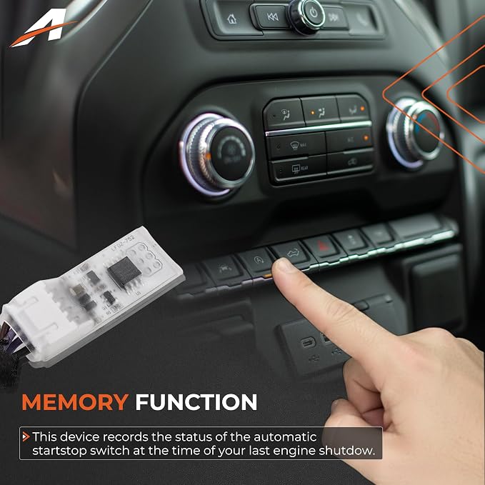 Auto Start Stop Eliminator Compatible with Chevy Silverado 1500 & GMC Sierra 1500 2023-2026 Accessories, Plug and Play Easy Install Autostop Eliminator