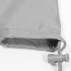 2Pcs Windshield Wiper Blade Cover, 25.5x3.9in Polyester RV Windshield Wiper Blade Protector, Gray Wiper Blade Protector, Waterproof Rainproof Bird Droppings Wiper Cover for Car SUV Truck