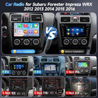 8Core Android 12 Car Radio for Subaru Forester Impreza WRX 2015 2016 2017 2018 2019 2020 2021, 9inch IPS Touch Screen for Subaru with Carplay Android Auto Bluetooth GPS WiFi Camera