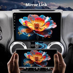 64G Car Radio for Jeep Wrangler JK 2007-2018/Compass/Grand Cherokee, 10.2" Touch Screen Plug and Play Android 13 Car Stereo Wireless Carplay/Android Auto/1080P Backup Camera/AM & FM/Canbus