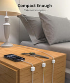 9 Pack Magnetic Cable Clips Cord Organizer,Desk Cable Management Accessories,Cord Clips,Adhesive USB Wire Holder Keeper Organizer for Home Office Desk Phone Car Wall Desktop Nightstand cable organizer