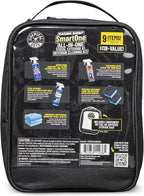 Quick Detailing Kit With Storage Bag, Raging Rhino SmartOne Exterior Spray, Interior Cleaner, Tire Shine, Microfiber Towels, And Applicators Giftable Car Care Set