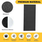 Garage Wall Protector for Car Door, Thick Self Adhesive EVA Foam Car Door Edge Bumper Guard | Waterproof Anti-Scratch Wall Cushion Strips for Garage Parking, Universal Fit All Vehicles (White,4 Pack )
