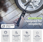 Ventus Pro Tire Inflator Portable Air Compressor, 3X Faster, 150PSI Air Pump for Car Tires, Tire Pump, with 12V DC Cord for Trucks & Off-Road Tires, Auto Shut Off-by