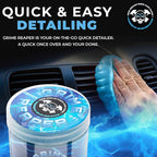 2 Pack Grime Reaper Cleaning Gel | Clean Slime Putty | Auto Detailing | Car Interior Cleaner | Car Accessories | Electronic Products Keyboard Cleaner | Dust Remover