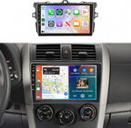 5Ghz WiFi Car Radio Stereo for Toyota Corolla 2009-2013 2+64G, 9" Touch Screen/Android 15/Wireless CarPlay/Android Auto/DSP EQ/GPS/Bluetooth/FM/RDS/SWC/HD Backup Camera