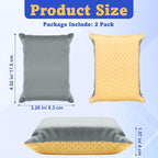 2P Window Defogger Sponge, Windshield Glass Defogger | Absorbent Car Window Cleaner for Auto Cleaning (Yellow+Grey)