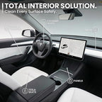 TESLA Interior Cleaner Kit - (16oz) Tesla Model Y Juniper Accessories & Tesla Model 3 Accessories | Tesla Seat Cleaner, Car Interior Cleaner - Car Leather Cleaning | Tesla Model S 3 X Y 2026