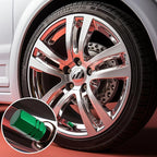 12PCS Tire Valve Stem Caps, with Rubber O-Ring, Corrosion Resistant Leak-Proof, Aluminum Alloy Universal Wheel Valve Covers for Cars, SUV, Trucks, Bikes, Motorcycles, Bicycles(Green)