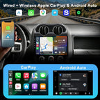 Car Radio Stereo for Jeep Patriot Compass 2010-2016, 10.2 Inch IPS Touchscreen Android 13 64GB, Wireless CarPlay Android Auto, Plug and Play, 1080P Backup Camera, 5G WiFi, GPS, SWC, AM/FM
