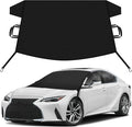 Car Snow Cover Compatible for Lexus is 300 | Windshield Cover for Ice and Snow with S-Hook Straps | Heavy-Duty 600D Oxford Winter Car Cover, Waterproof & Anti-Slip
