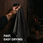 Papa Dragon Car Drying Towel – Extra Large 25"x34" - 1300 GSM Microfiber Towel, Twisted-Loop, Streak-Free, Scratch-Free, Ceramic Coating Safe, for Cars Trucks SUV – 1 Pack