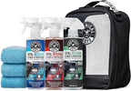 Total Interior Cleaner Variety Kit With Storage Bag | 3 Scents, Fresh, New Car, & Black Cherry Scents, 3 Microfiber Towels, & Giftable Car Care Bag