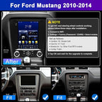 4G+64G Car Radio for Ford Mustang 2010-2014: 9.7" Upgrade Android 15 Stereo | Head Unit Wireless CarPlay Android Auto, BT 5.4, WiFi 6, GPS, FM, RDS, EQ, SWC, 1080P Backup Camera