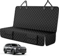 Back Seat Cover for SUV - Waterproof Non-Slip Dog Seat Cover for Toyota Tacoma/Jeep Grand Cherokee/Ford Explorer/Ranger/Chevrolet Colorado, Durable Scratch-Proof Bench Seat Cover for Dog